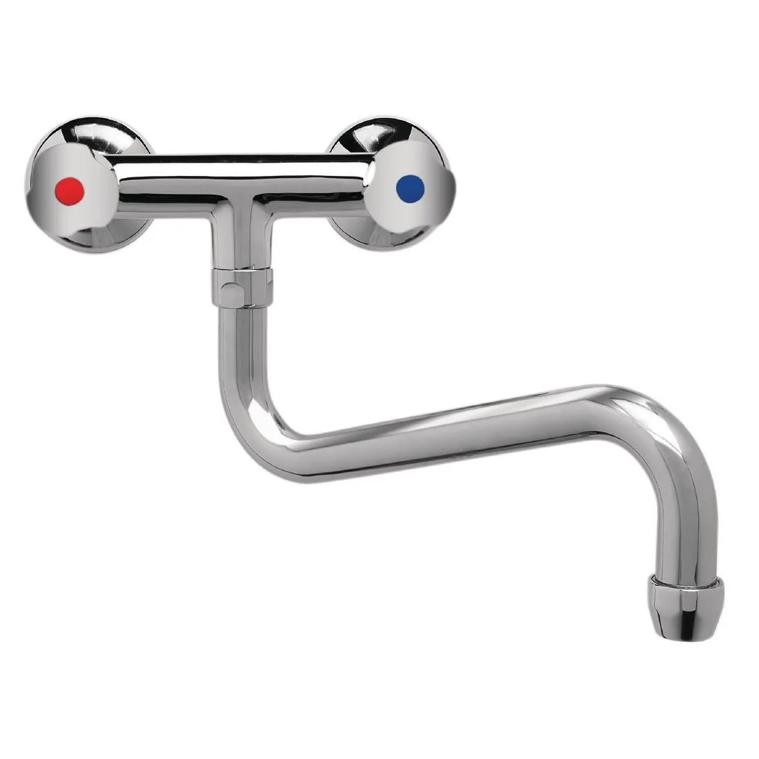 Zmiešavací kohút Bitrou ťažký model 3/4" na stenu s nízkym krkom - dĺžka 250 mm