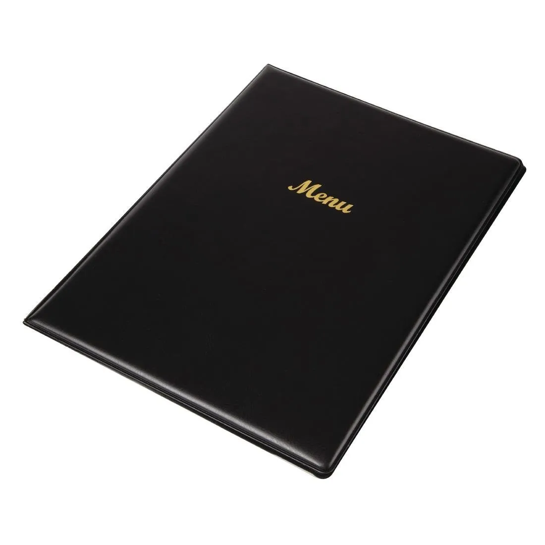 Ochranný obal na menu z PVC formátu A4 čierny