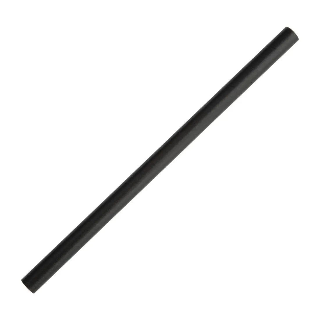 Slamky na smoothie z papiera - čierne - L 210mm - Balenie 250
