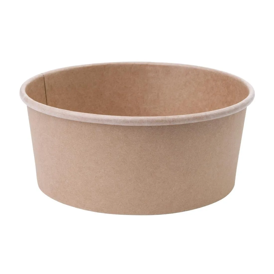 Okrúhle Šalátové Misky Kraft - 750 ml - Sada 300 kusov