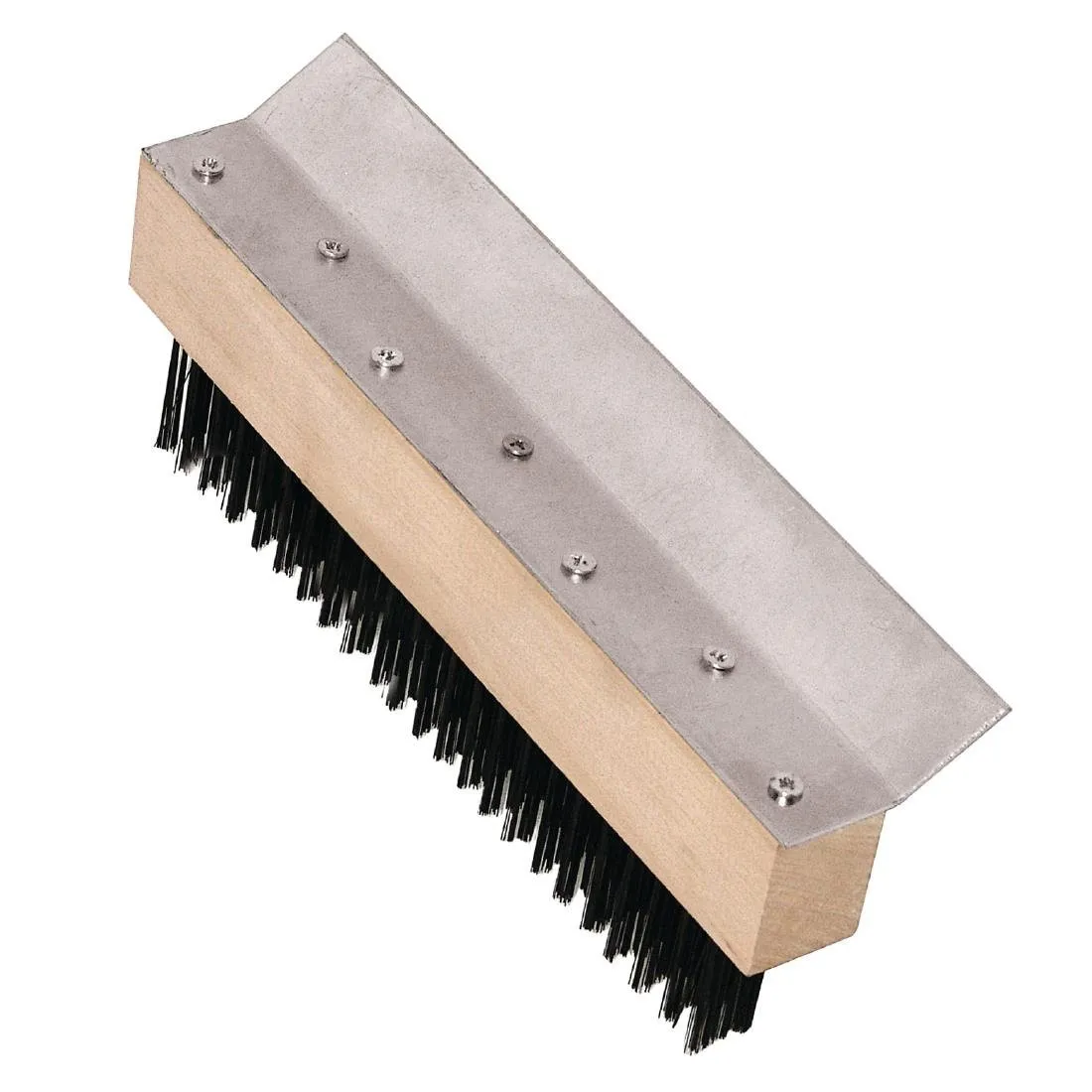 Kartáč s drsným povrchom pre pizzovú pec - 255 mm
