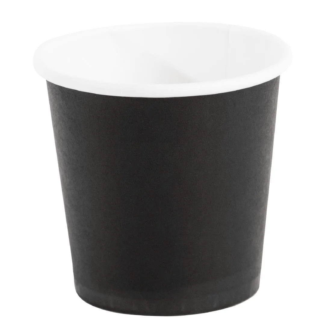 Jednorazové čierne šálky na espresso kávu - 120 ml - Balenie 1000 ks
