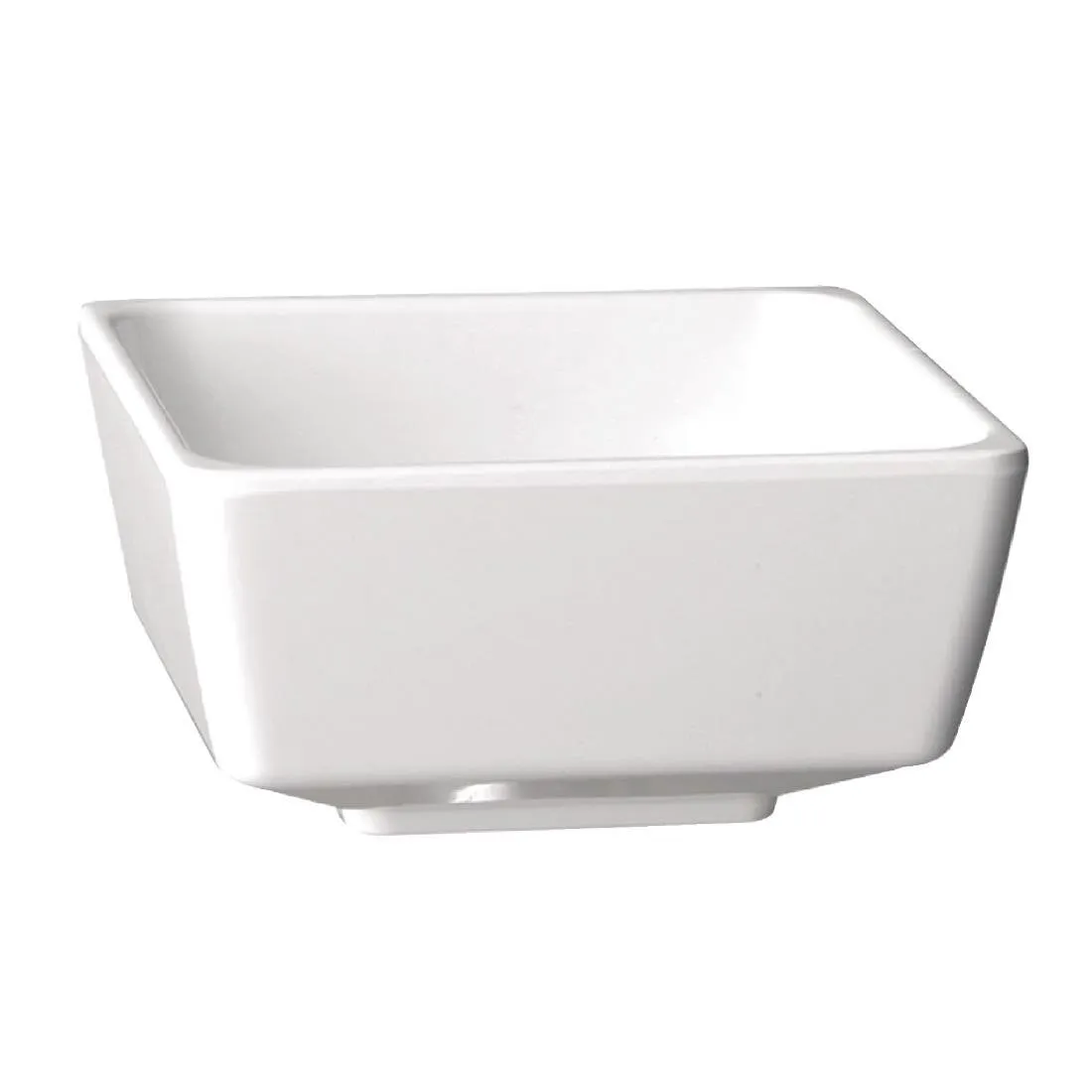 Štvorcová Miska Float Biela - 50ml