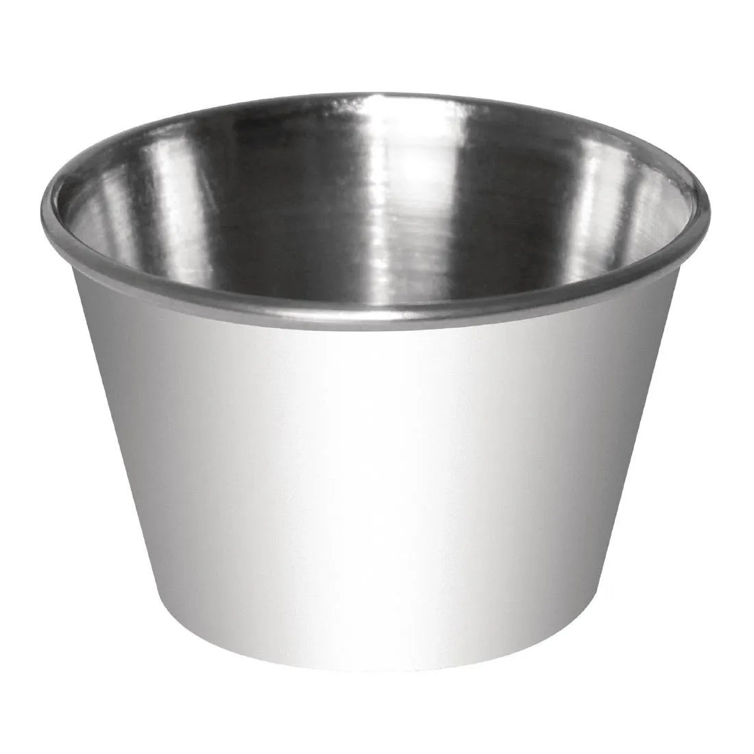 Nádoby na omáčky z nerezovej ocele - 70 ml - Balenie 12