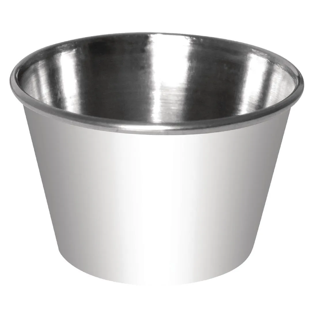 Nádoby na omáčky z nerezovej ocele - 115 ml - Balenie 12 ks