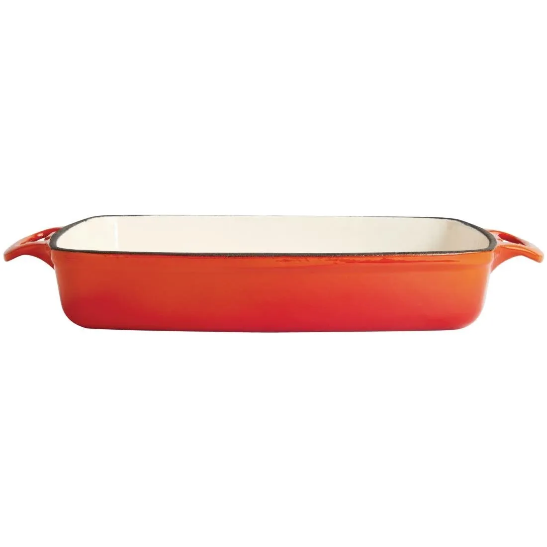 Plat z liatiny obdĺžnikový oranžový - 2,8L