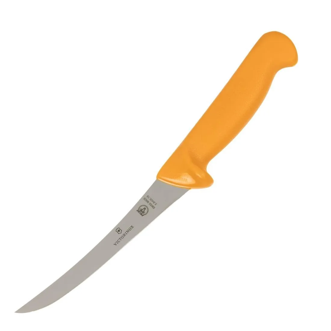 Zakrivený vykosťovací nôž s pevnou čepeľou - 160 mm