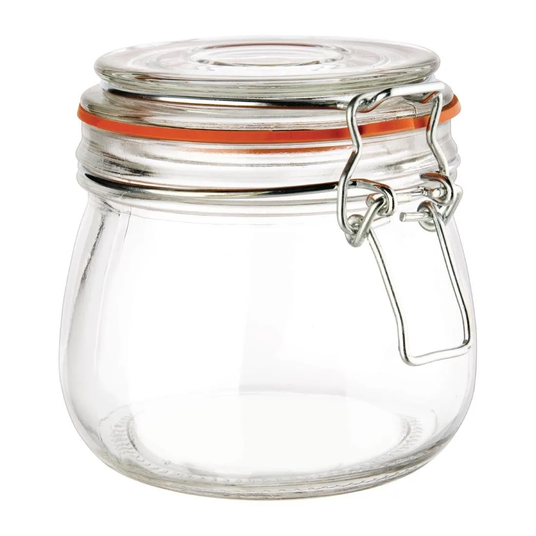 Pohár na konzervy s klipom 500 ml