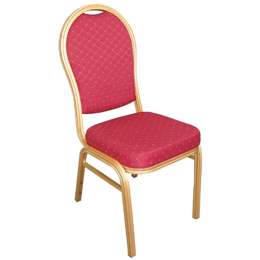 Stolička na banket červená - sada 4