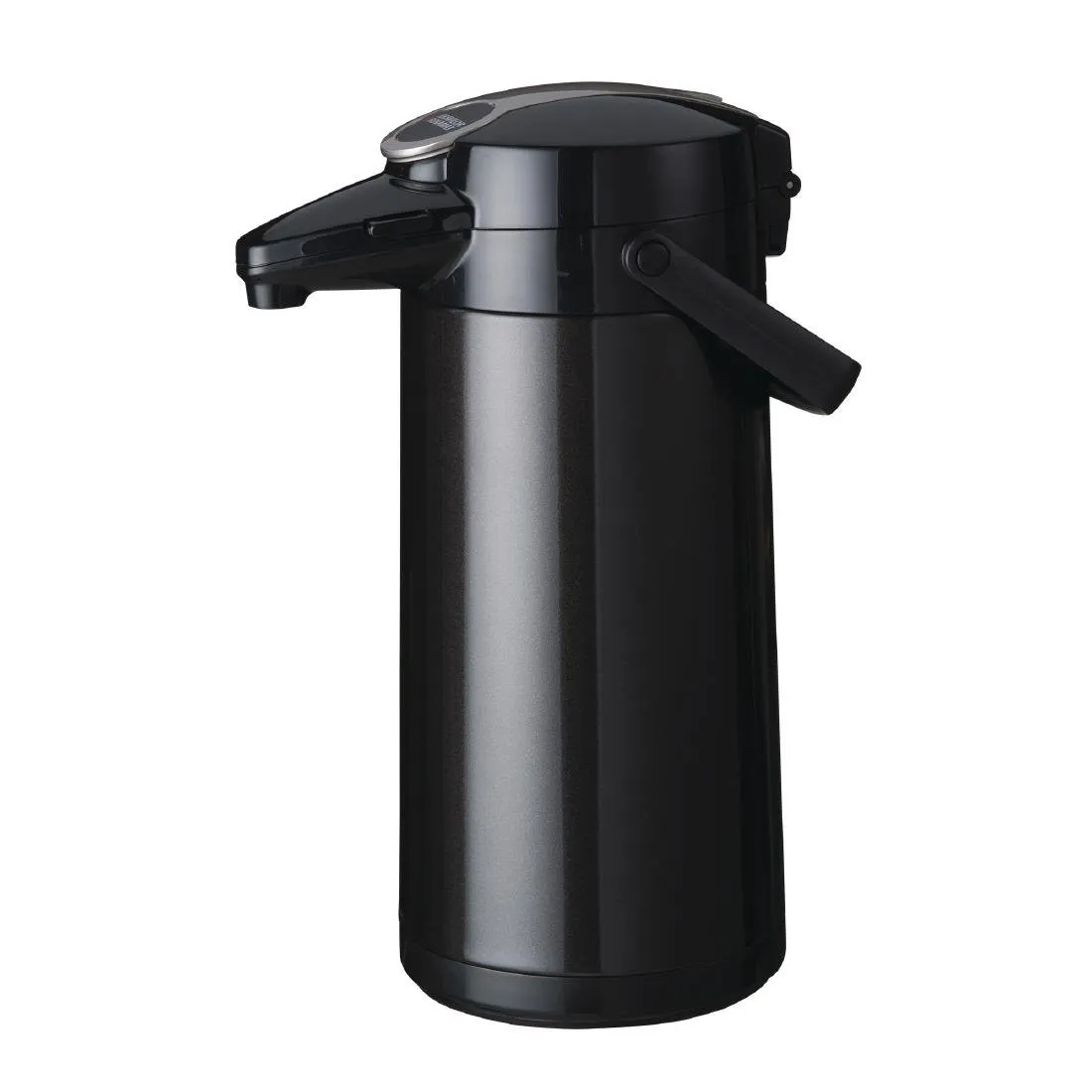 Džbán s čiernym metalickým čerpadlom 2,2 L