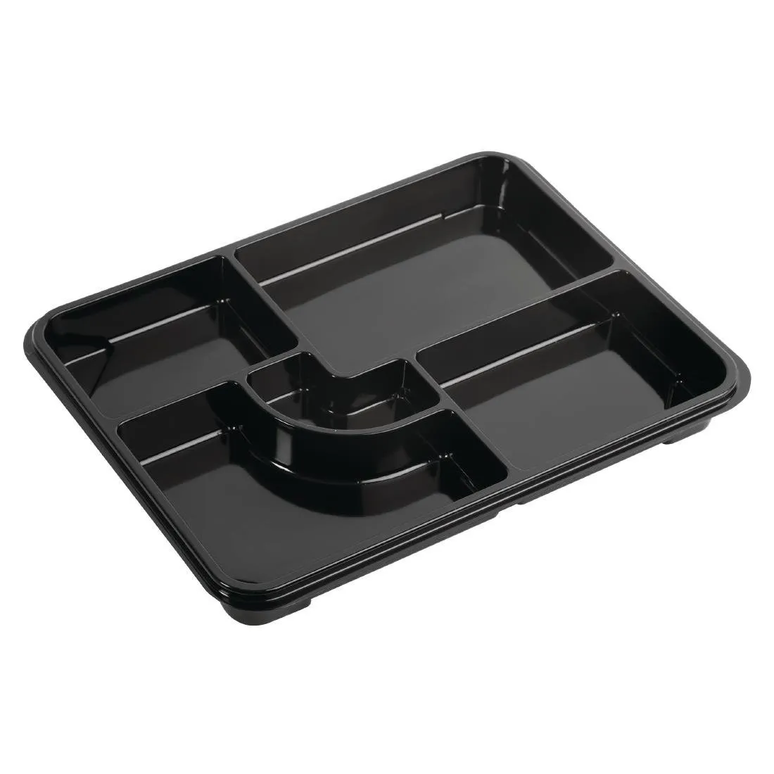 Recyklovateľné jedlá v podnosoch 263 x 201 mm - Balenie 90 kusov