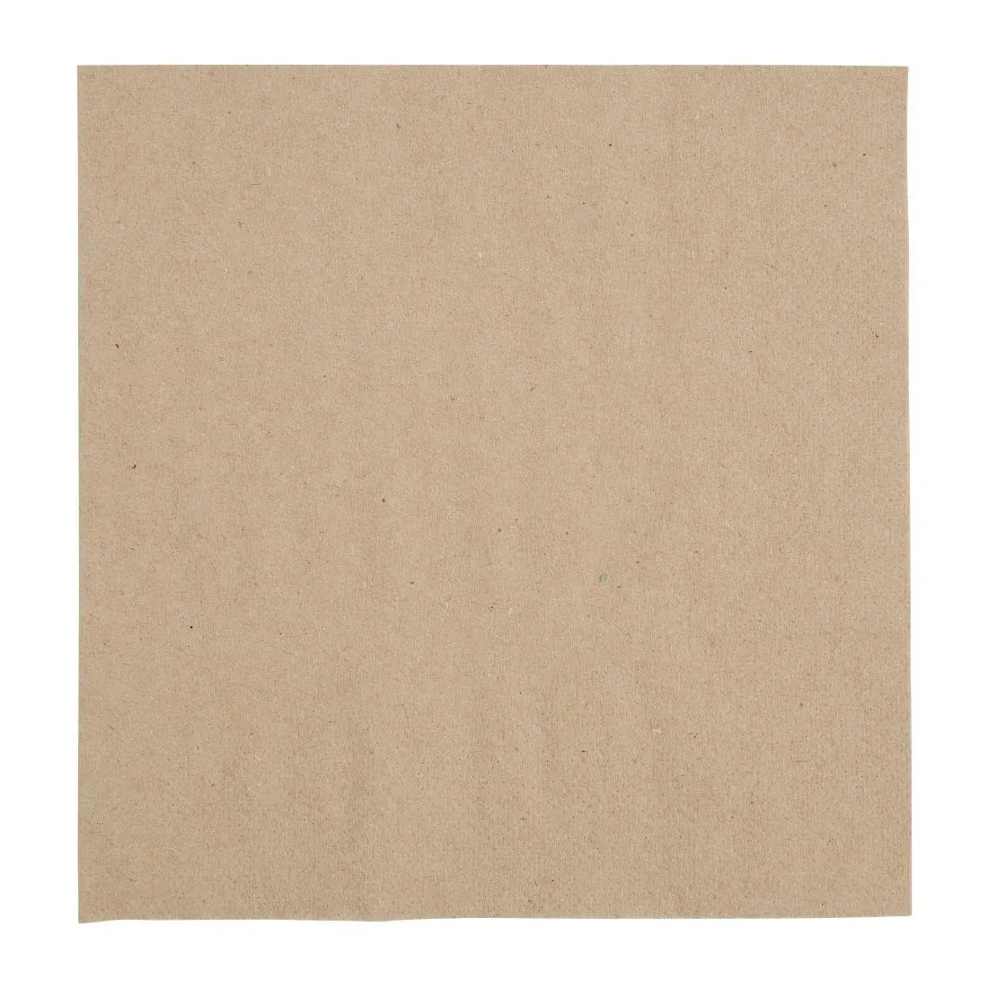 Servítky na občerstvenie z recyklovaného papiera 2 vrstvy, zložené na 1/4, 330 mm, hnedá farba - Balenie 2000 kusov