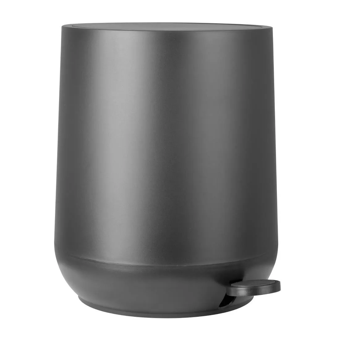 Okrúhly Odpadkový Kôš s Pedálom Čierny - 5 L