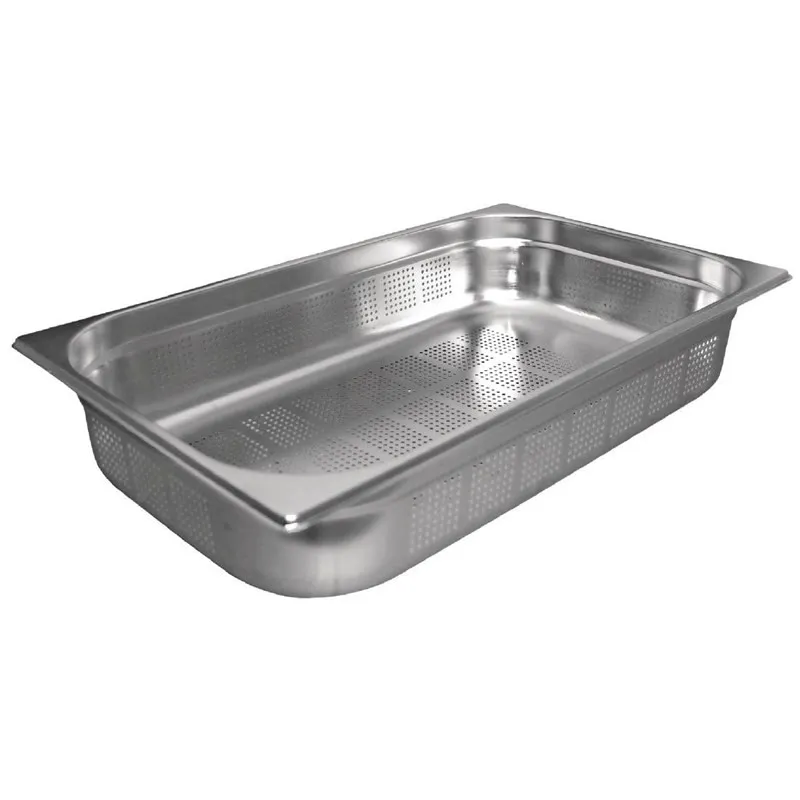 Gastronádoba GN 1/1 Nerez Perforovaná - Hĺbka 200 mm - 28 L