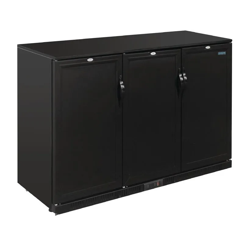 Zadný bar chladený - 3 plné otočné dvere - 330L