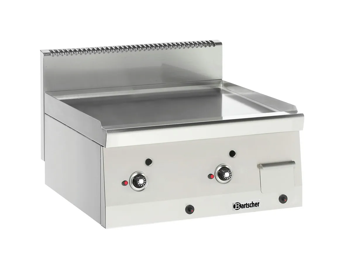 Plancha na plyn na položenie hladká - Séria 600 - 7600 W