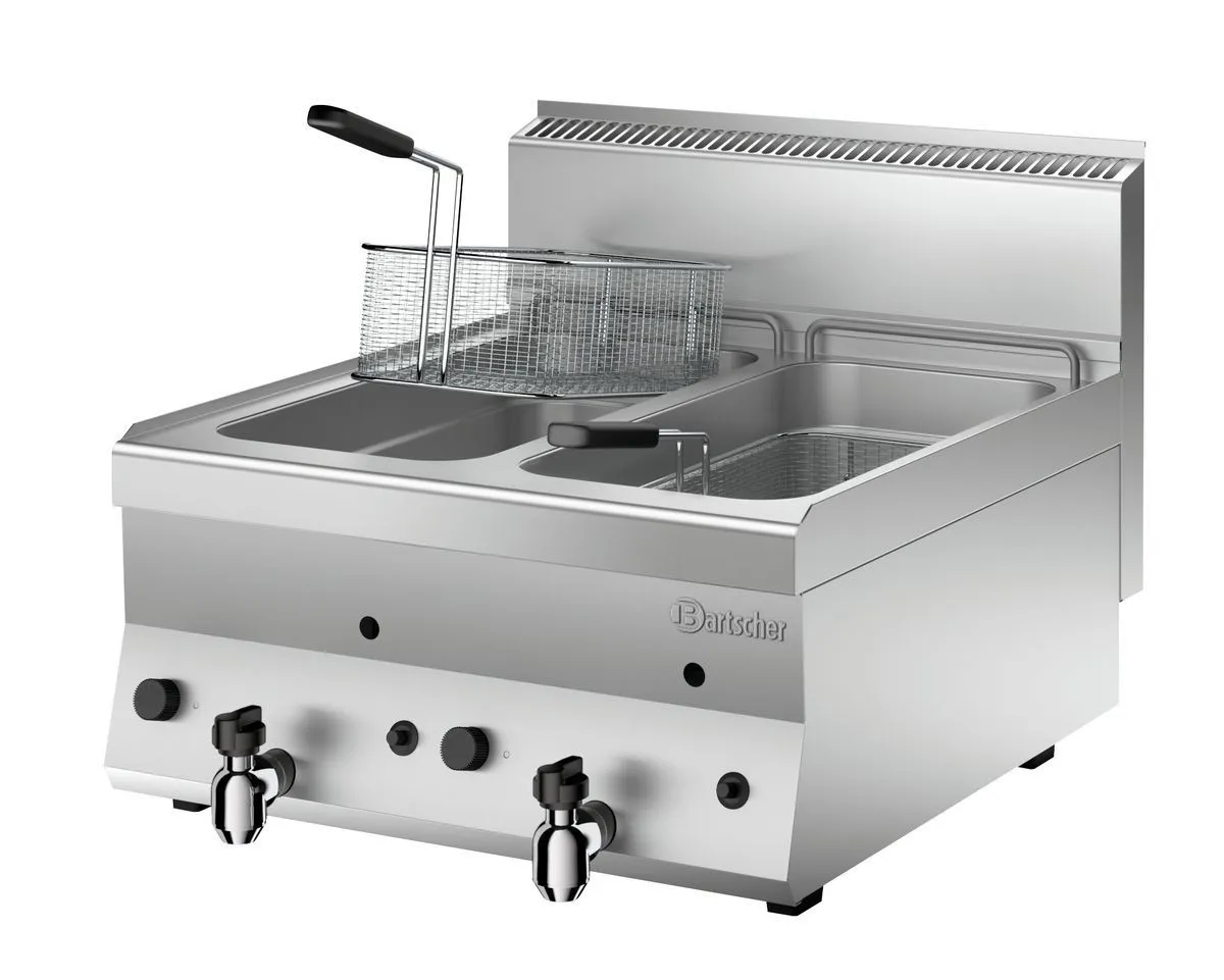 Plynová fritéza - Séria 650 - 2 x 8 L