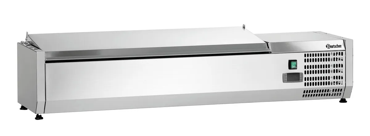 Saladette Chladiaca na Položenie Inox - 5 x GN 1/4