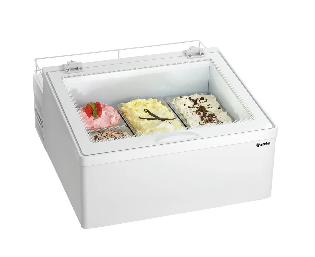 Vitrine na zmrzlinu na položenie - 3 x 5 L