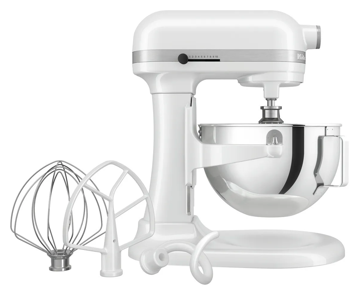 Biely mixér KitchenAid - 5,2 L