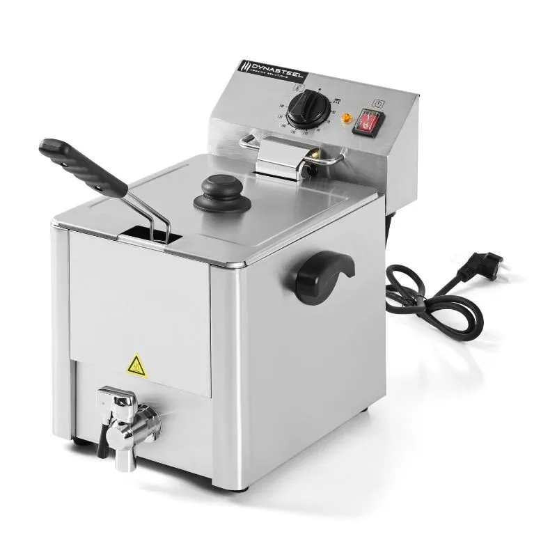 Profesionálna fritéza 8 L s odtokom