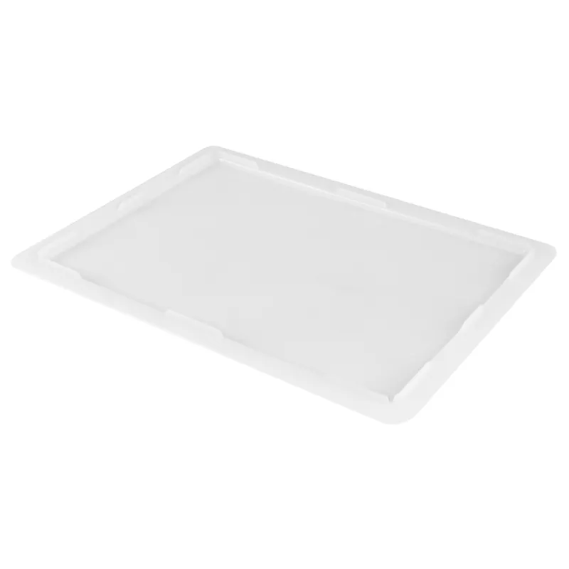 Veko pre polovičný box na cesto - 400 x 300 mm - Biela