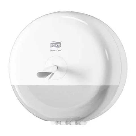 Miniatúrny distribútor na toaletný papier biely - Tork SmartOne®