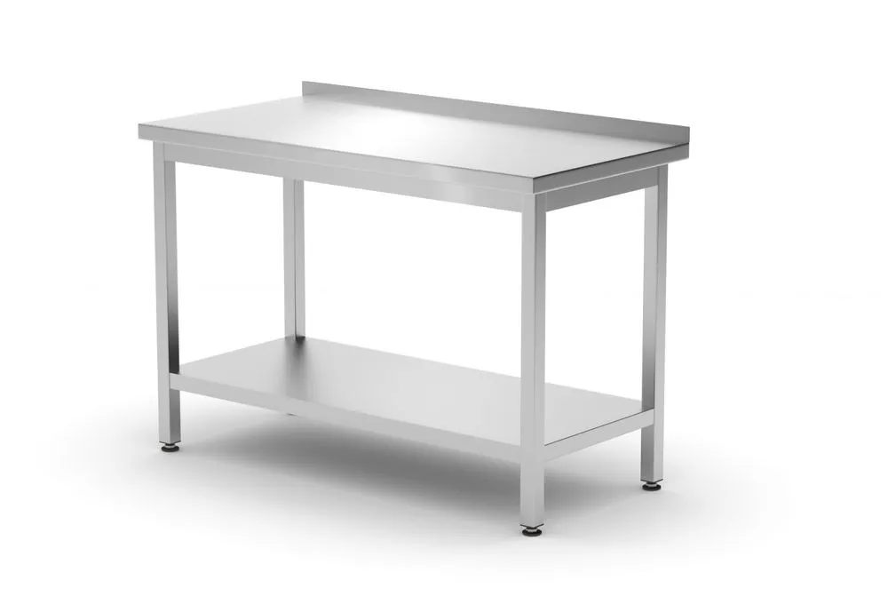 Nástenný stôl Profi Line s policou - D 1200 x Š 600 mm