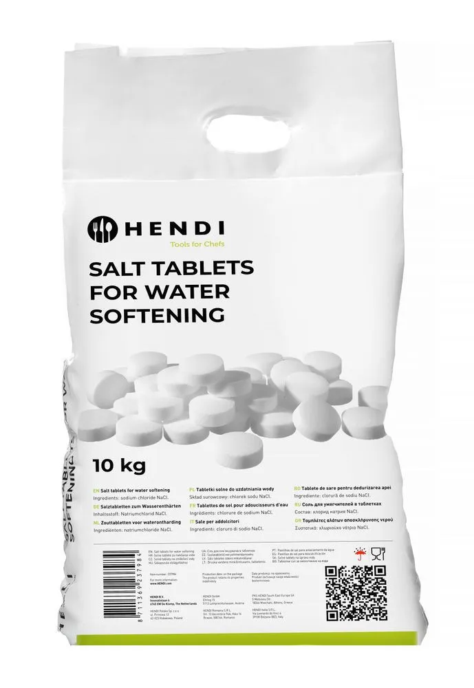Tablety soli pre zmäkčovače vody - 10 kg