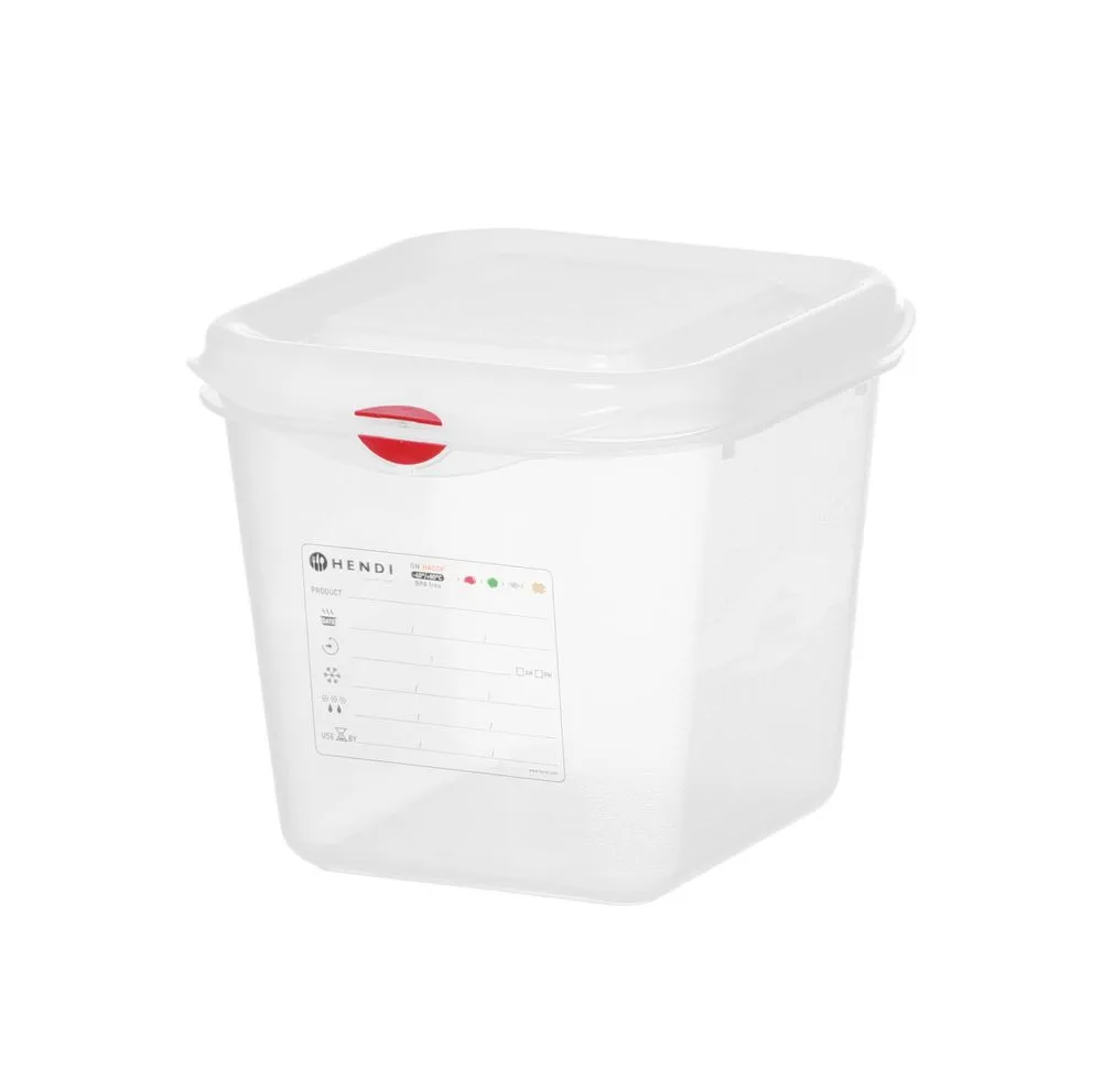 Gastronádoba GN 1/6 Priehľadná z PP - 2,6 L