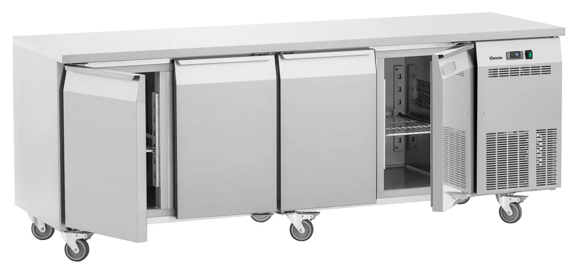Pozitívny chladiaci stôl - 4 dvere GN 1/1 - Hĺbka 700