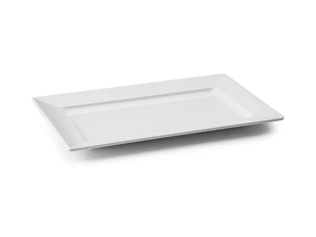 Obdĺžnikový tanier z melamínu - 30 x 21 cm