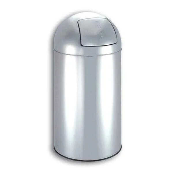 Nerezový Odpadkový Kôš Push 30 L