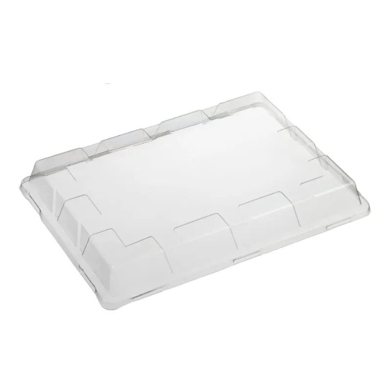 Couvercle Plateau en PLA - 326 x 236 mm - Lot de 25