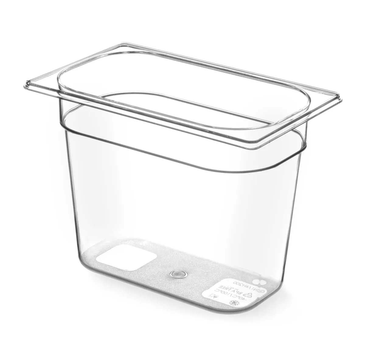 Bakalárska gastro nádoba GN 1/4 z tritan-plastu - Hĺbka 65 mm - 1,8 L