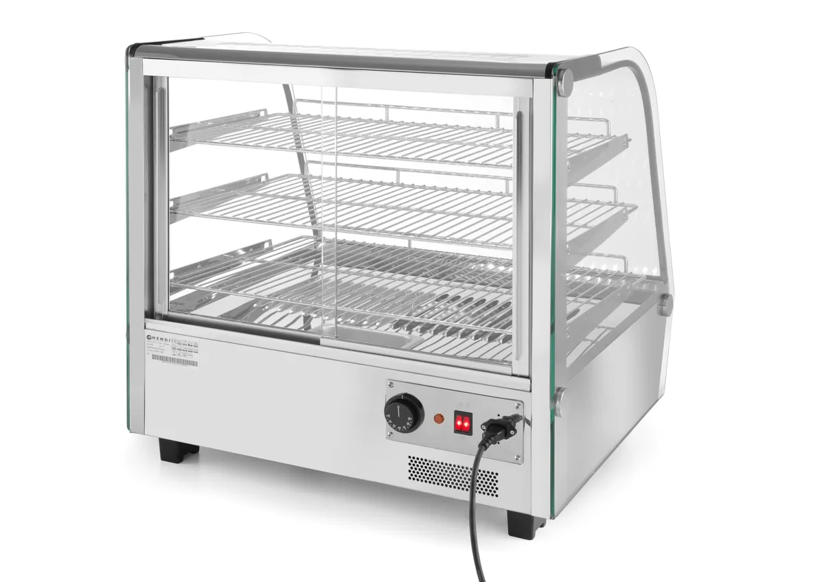 Výkladová vitrína s ohrevom - 3 úrovne - 160 L