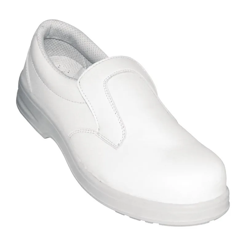Mocasíny bezpečnostné biele - Veľkosť 39