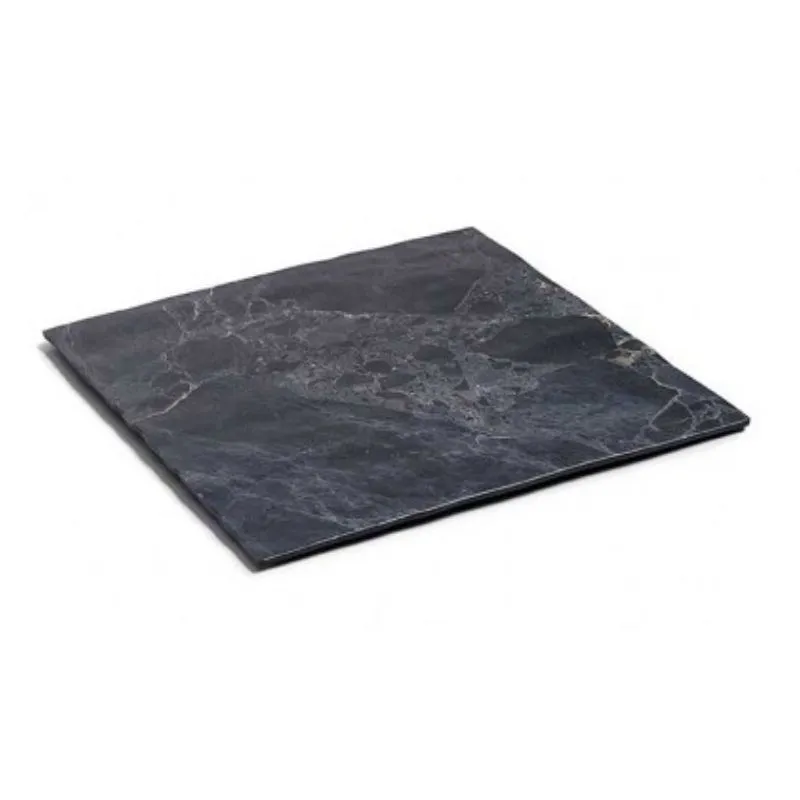 Štvorcový tanier "Stone" z melamínu - 285 x 285 mm