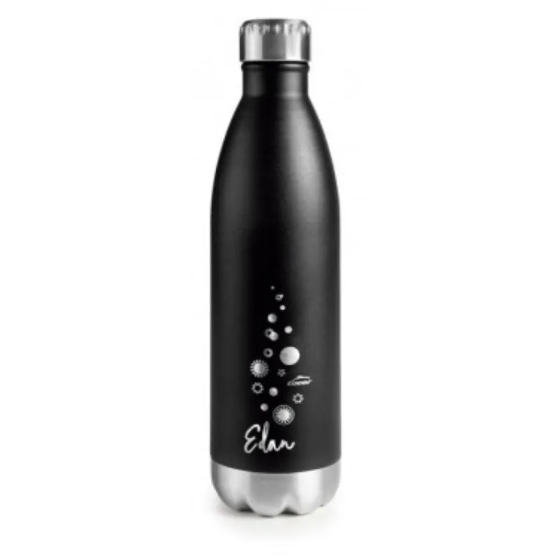 Fľaša z nerezovej ocele čierna - 750 ml