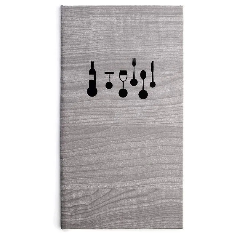 Držiak na vínové karty Cassat z kože - 160 x 285 mm