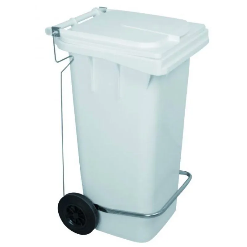 Container Mobile avec Pédale - 120 L