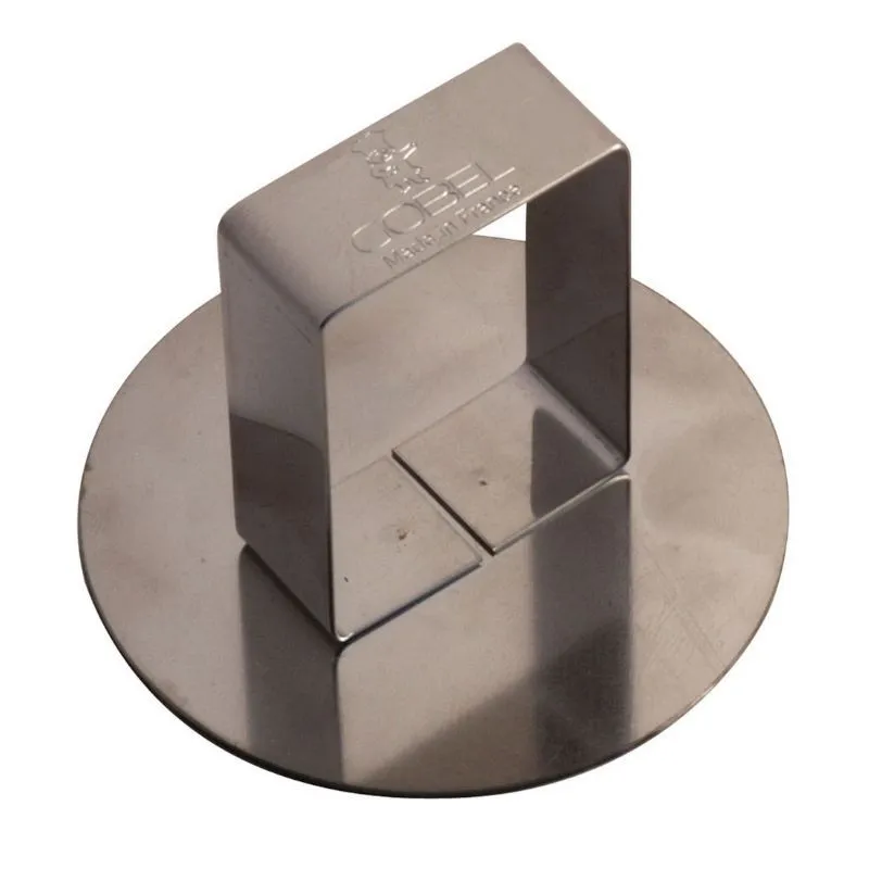 Tlačidlo okrúhle nerezové - Ø 78 mm