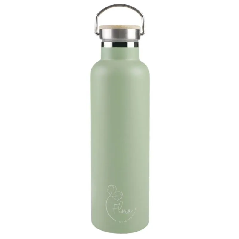 Fľaša z nerezovej ocele Flora - 750 ml