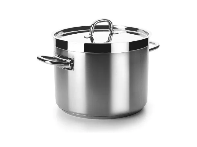 Profesionálny hrniec s nízkym dnom s vekom - Chef Luxe - ø 36 cm - 21,8 L