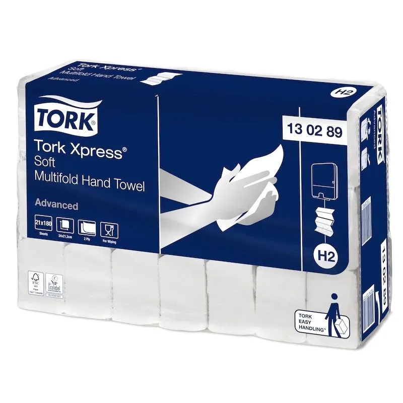Papierové utierky Advanced biela - Tork Xpress® - 21 x 180 listov