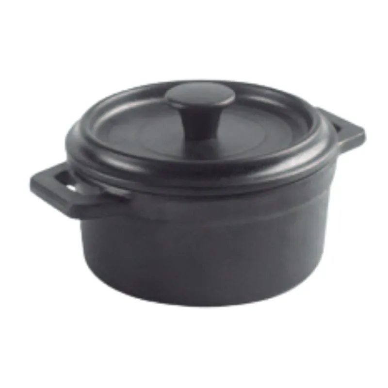 Mini-Cocotte z melamínu s vekom - Ø 14 cm - 640 ml