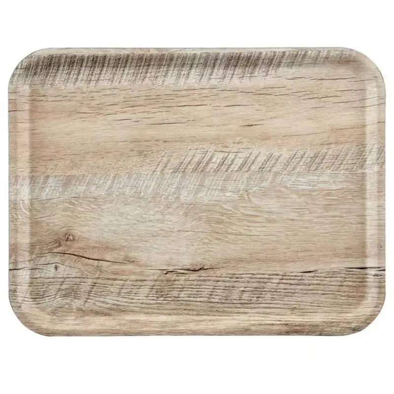 Obdĺžnikový podnos Madeira - Svetlý dub - 350 x 240 mm