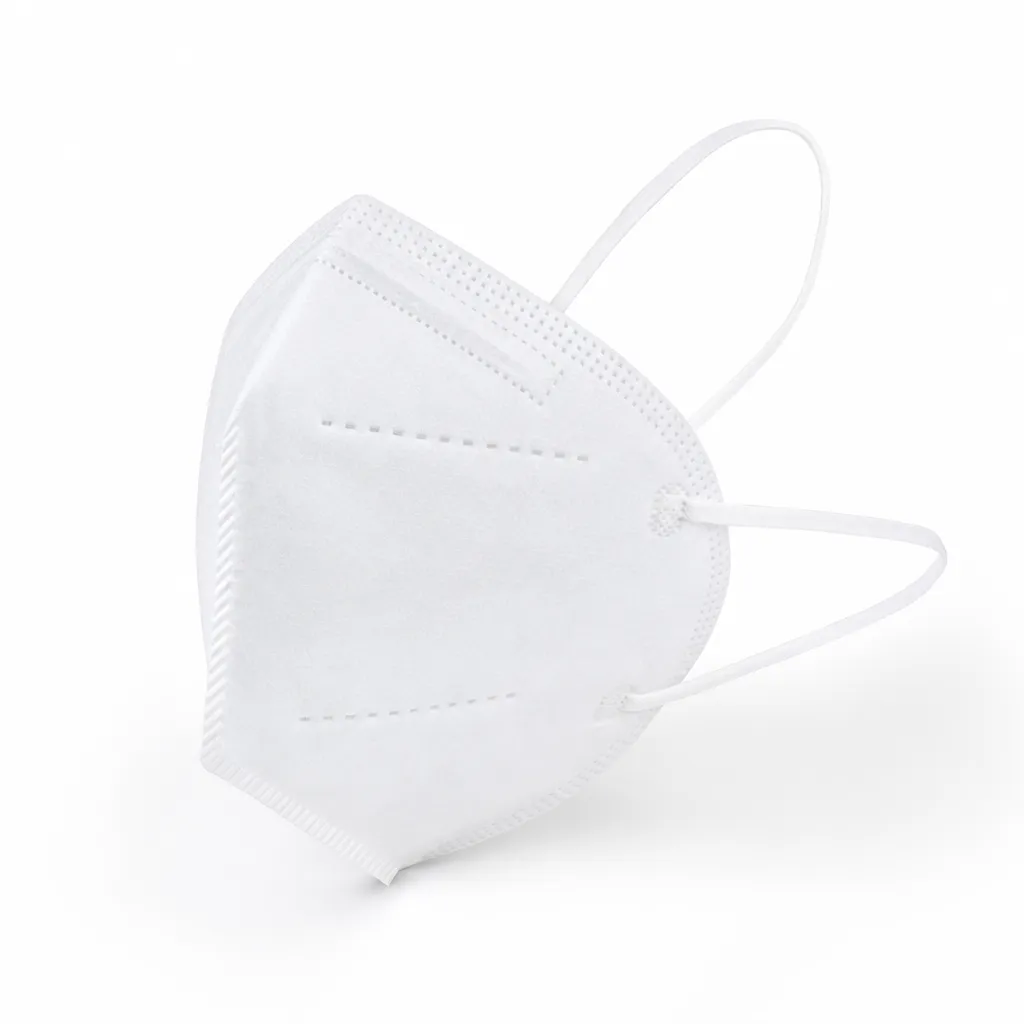 Jednorazové masques FFP2 Biele Lot 40 — Francúzska výroba