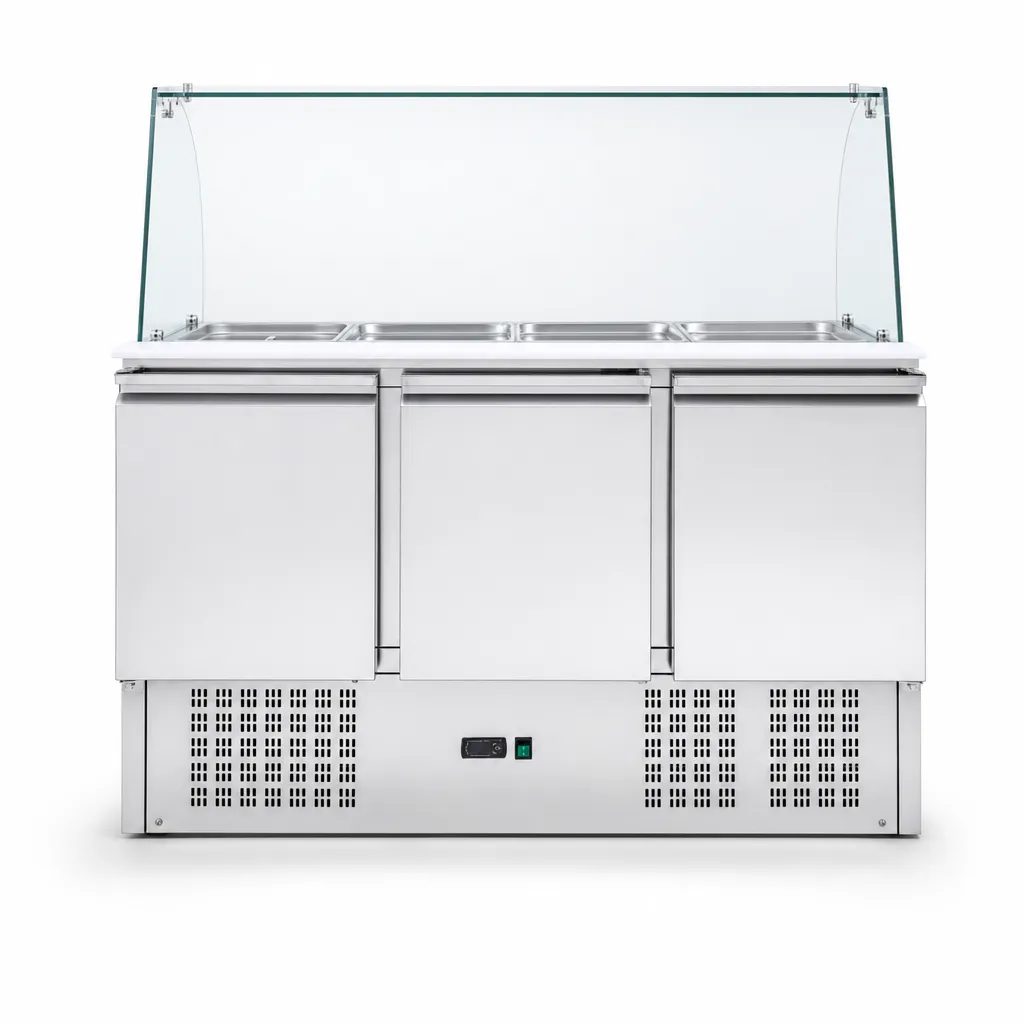 Chladiaca Saladette 4 GN 1/1 - 3 Dvere