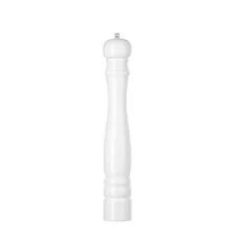 Mlynček na soľ z bieleho dreva - H 415 mm